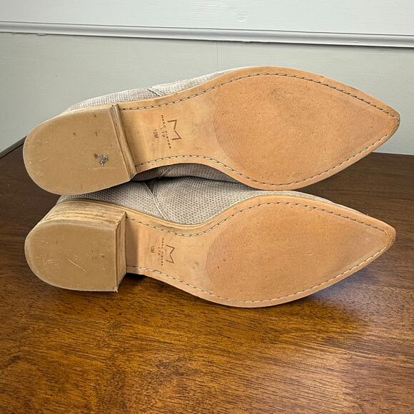 Marc Fisher Yale Dark Neutral Suede Chelsea Boot US Size 10 - Picture 9 of 15